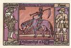 Serienscheine DE 1 Mk. Nr.2 Philippsthal , Notgeld 1 Mark Schein Nr.2 unc-kfr. M-G 1058.1 , Hessen von 1921 -
