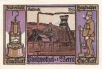Serienscheine DE 1 Mk. Nr.5 Philippsthal , Notgeld 1 Mark Schein Nr.5 unc-kfr. M-G 1058.1 , Hessen von 1921 -