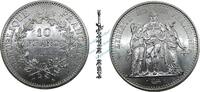 Frankreich 10 Francs Silbermünze Frankreich , 10 Francs 1970 -Herkulesgruppe- , ss-vz , KM.932 -0152- -