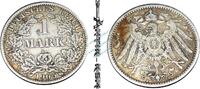 Kaiserreich 1 Mk. Kaiserreich , Silbermünze 1 Mark von 1905 A -gr. Adler- J.17 ss -0605- -