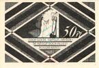 Serienscheine DE 50 Pf. Nr.2 Hasloh , Notgeld 50 Pfennig --98 x 69-- Nr.2 unc-kfr. M-G 584.2 , Schleswig o.D -