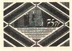 Serienscheine DE 75 Pf. Nr.2 Hasloh , Notgeld 75 Pfennig --98 x 69-- Nr.2 unc-kfr. M-G 584.2 , Schleswig o.D -