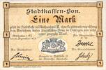 Notgeld 1914/15 1 Mk. Mühlhausen , Notgeld 1 Mark Schein in unc-kfr. Diessner 247.5 , Elsass 1914 Notg -