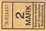 Großnotgeld 1918 DE 2 Mk. Essen , Notgeld 2 Mark Schein unc-kfr. Geiger 140.05 , Rheinland o.D. Grossnotge -