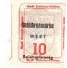 Notgeld 1945 - 1948 DE 10 Pf. -Fehldruck- Neheim Hüsten , Notgeld 10 Pfennig Schein unc-kfr. Topp 668.2 , Westfalen 1947 -