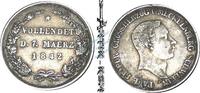 Altdeutschland, Mecklemburg Schwerin 5 Taler Größe Gedenkmünze 1842 -Paul Friedrich Mecklenburg Schwerin- , ss-vz , J.47 -0643- -