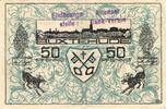 Kleingeld 1914-1922 50 Pf. Altona , Notgeld 50 Pfennig Schein gbr. Ti.0080.05.21 , Schleswig o.D. Verkehrsa -