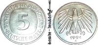 Bundesrepublik Deutschland 5 Mk. 5 Mark Kursmmünze 1991 A -Bundesrepublik Deutschland- ss-vz , J.415 -0665- -