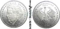 Bundesrepublik Deutschland 2 Mk. 2 Mark Kursmmünze 1990 D -BRD Franz-Josef Strauß- ss-vz , J.450 -0680- -