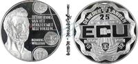 Niederlande 25 Ecu Münze-Medaille 25 Ecu Niederlande 1992 -Wilhelm I. Frederik- stgl-PP , Silber -