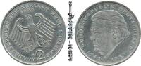 Bundesrepublik Deutschland 2 Mk. 2 Mark Kursmmünze 1994 A -Franz-Josef Strauß- ss-vz , J.450 -0693- -