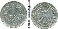 Bundesrepublik Deutschland 1 Mk. 1 Mark Kursmmünze 1955 G -Bundesrepublik Deutschland- s-ss , J.385 -0710- -