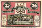 Notgeld 25 Pf. -KN- Notgeld Flecken Visselhövede 1363.1.a , 25 Pfennig mit Kn. in kfr. 1921 -