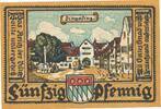 Kleingeld 1914-1922 DE 50 Pf. Dingolfing , Notgeld 50 Pfennig Schein unc-kfr. Tieste 1385.05.15 BAY 1920 Verke -