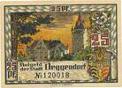Kleingeld 1914-1922 DE 25 Pf. Deggendorf , Notgeld 25 Pfennig Schein unc-kfr. Tieste 1315.25.25 BAY 1920 Verke -