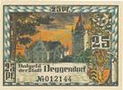 Kleingeld 1914-1922 DE 25 Pf. Deggendorf , Notgeld 25 Pfennig Schein unc-kfr. Tieste 1315.25.20 BAY 1920 Verke -