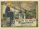 Kleingeld 1914-1922 DE 50 Pf. Deggendorf , Notgeld 50 Pfennig Schein unc-kfr. Tieste 1315.25.21 BAY 1920 Verke -
