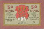 Kleingeld 1914-1922 DE 50 Pf. Dinkelsbühl , Notgeld 50 Pfennig Schein unc-kfr. Tieste 1390.05.01 , BAY o.D. V -