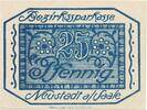 Kleingeld 1914-1922 DE 25 Pf. Neustadt , Notgeld 25 Pfennig Schein unc-kfr. Ti.4975.05.02 , BAY o.D. Verkehrsa -