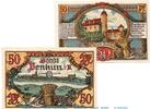 Notgeld DE 2 Scheine kpl. Penkun , Notgeld Set mit 2 Scheinen in kfr. M-G 1054.1 , Mecklenburg von 1921 -