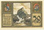 Kleingeld 1914-1922 DE 50 Pf. -25 bis 45 T.- Burghausen , Notgeld 50 Pfennig Schein unc-kfr. Ti.1035.30.10 , BAY 1918 Verkehr -