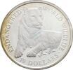 cook Islands 10 $ Münze , Cook Islands 10 Dollars 1990 -Tierwelt WWF TIEGER- vz-stgl. -0233- -