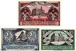 Notgeld DE 3 Scheine kpl. Notgeld Vaethen Tangerhütte 1357.2 , Set mit 3 Scheinen in kfr. , 08.1921 -