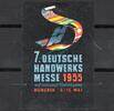 München 1 x Reklamemarke Reklamemarke München 1955 -7. deutsche Handwerksmesse - unc-kfr. -0217- -