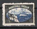 ehemalige deutsche Kolonien 1 x Reklamemarke Reklamemarke ehem. Kolonien -Marshall Inseln, Hohenzollern- unc-kfr. -0244- -