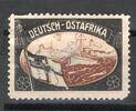 ehemalige deutsche Kolonien 1 x Reklamemarke Reklamemarke ehem. Kolonien -deutsch Ostafrika, Hohenzollern- unc-kfr. -0245- -