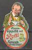 München 1 x Reklamemarke Reklamemarke München -riesen Appetit mit Rotti Saucen- unc-kfr. -0246- -