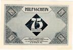 Serienscheine DE 75 Pf. Nr.2 1921 L&uuml;beck , Notgeld 75 Pfennig Schein Nr.... 280.88 元  ＋  运费