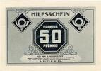 Serienscheine DE 50 Pf. Nr.2 1921 L&uuml;beck , Notgeld 50 Pfennig Schein Nr.... 280.88 元  ＋  运费