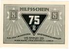 Serienscheine DE 75 Pf. Nr.6 1921 L&uuml;beck , Notgeld 75 Pfennig Schein Nr.... 460.33 元  ＋  运费