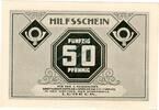 Serienscheine DE 50 Pf. Nr.4 1921 L&uuml;beck , Notgeld 50 Pfennig Schein Nr.... 460.33 元  ＋  运费