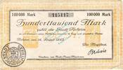 Inflation 1923 DE 100.000 Mk. 1923 Neheim , Banknote 100.000 Mark Schein... 171.65 元  ＋  运费