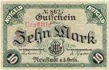 Gro&szlig;notgeld 1918 DE 10 Mk. 1918 Neustadt Orla , Banknote 10 Mark Schein ... 31.13 元  ＋  运费