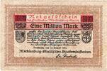 Inflation 1923 DE 1 Mio. Mk. 1923 Neustrelitz , Banknote 1 Million Mark ... 77.24 元  ＋  运费