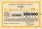 Inflation 1923 DE 500.000 Mk. 1923 Neustadt , Banknote 500.000 Mark Sche... 69.44 元  ＋  运费