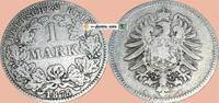 deutsches Kaiserreich 1 Mk. 1875 H 1 Mark Kursm&uuml;nze deutsches Kaiserreic... 92.85 元  ＋  运费