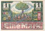 Notgeld 1 Mk. o.KN. Süderbrarup , Notgeld 1 Mark Musterschein --o.KN-- in kfr. M/G 1294.4 Schleswig -