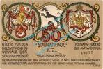 Notgeld DE 50 Pf. Tettnang , Notgeld 50 Pfennig -2.Aufl- in kfr. Tieste 7310.05.10 , Württemberg -