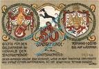 Notgeld DE 50 Pf. Tettnang , Notgeld 50 Pfennig -Tropfen- in kfr. Tieste 7310.05.20 , Württemberg -