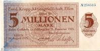 Notgeld Notgeld Essen , Krupp , 5 Millionen Mark Schein , Keller 1429 m , 14.08.1923 , Rheinland Großnotgeld -
