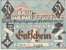Notgeld DE 50 Pf. --hellblau-- Notgeld Tivoli Bremen 180.1.b , 50 Pfennig Schein hellblau in kfr. o.D. Bremen -