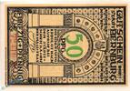 Serienscheine DE 50 Pf. Notgeld der Stadt Bernburg 95.3.a , 50 Pfennig Schein in kfr. von 1921 -