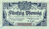 Notgeld Notgeld Dillenburg , 50 Pfennig Schein , Tieste 1380.05.05 , von 1919 , Hessen Verkehrsausgabe -