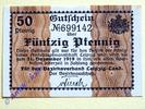 Notgeld Notgeld Leipzig , Sachsen , - königlich - Einzelschein über 50 Pfennig , Verkehrsausgabe , Tieste 3990.06 -