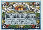 Notgeld Deutschland 25 Pfennig Schein Notgeld Landkreis Liegnitz 4080.20.05 , 25 Pfennig Schein Serie II in kfr. -