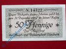 Notgeld Notgeld Neustrelitz , Einzelschein über 50 Pfennig , Tieste 5005.01 , Mecklenburg Verkehrsausgabe -